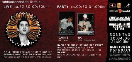 Live in den Mai Werbeplakat