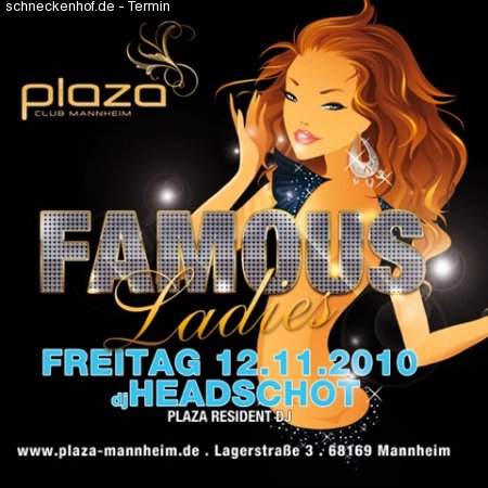Famous Ladies Werbeplakat
