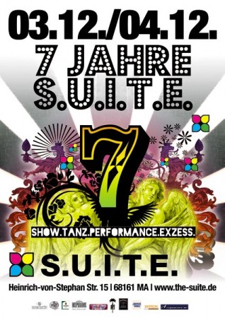 **7 Jahre Suite** 2 Floors Werbeplakat