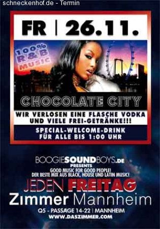Choclate City Werbeplakat