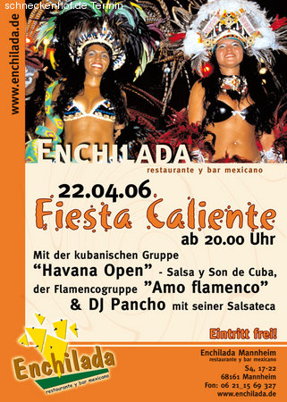 Fiesta Caliente Werbeplakat