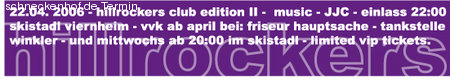 Club Edition II mit Dj JJC Werbeplakat