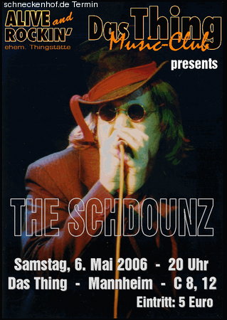 The Schdounz Werbeplakat