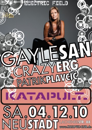 Electric Field pres. Gayle San Werbeplakat