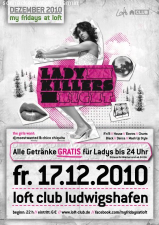 Lady Killers Night Werbeplakat