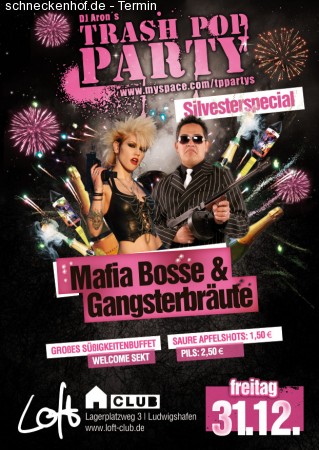 Trash Pop Silvesterspecial Werbeplakat