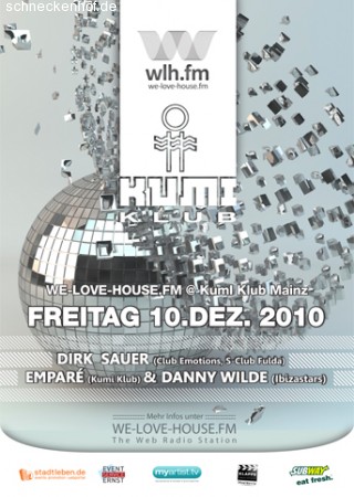 We love House Werbeplakat