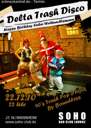 Delta Trash Disco Werbeplakat