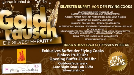 Goldrausch Werbeplakat