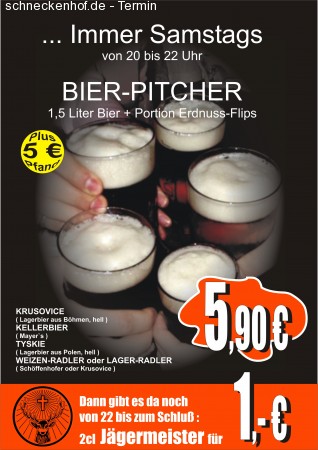 Pitcher Party Werbeplakat