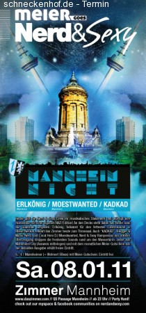 Meier goes Nerd & Sexy: Mannhe Werbeplakat