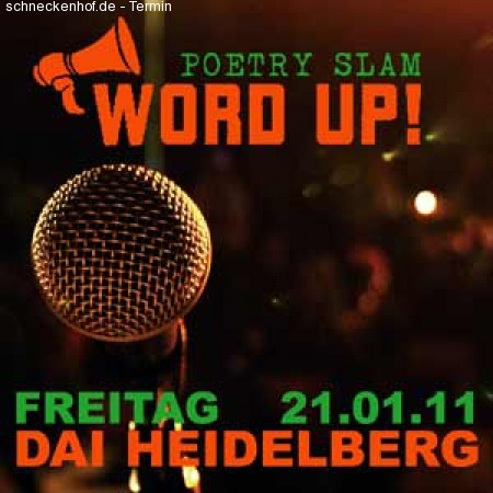 WORD UP! Werbeplakat