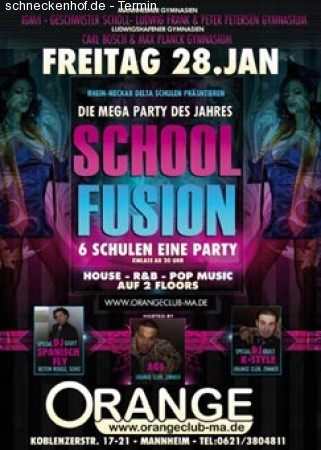 School Fusion Werbeplakat