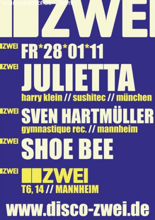Stereo621 pres. Julietta Werbeplakat