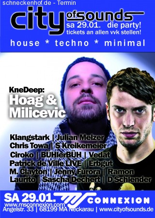 City Of Sounds Welcome 2011 Werbeplakat