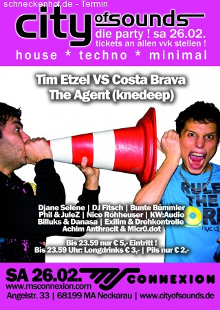 City Of Sounds Werbeplakat