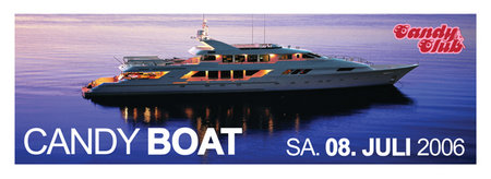 CANDY BOAT 2006 Werbeplakat