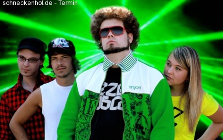 Luis Und Laserpower Live Werbeplakat