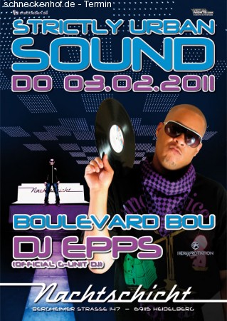 Strictly Urban Sound - Special Werbeplakat