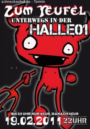 Zum Teufel unterwegs Werbeplakat