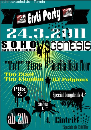 FH Party Werbeplakat