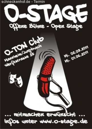 O-Stage ( Open Stage ) Werbeplakat