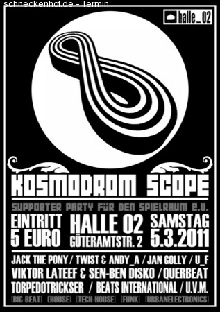 Kosmodrom Scope Werbeplakat
