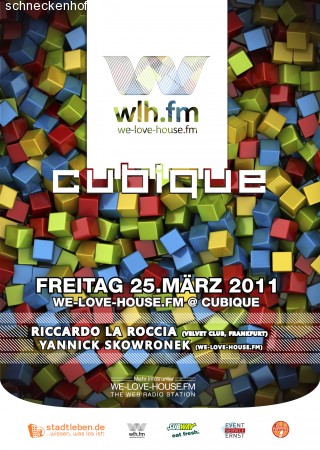WE-LOVE_HOUSE.FM Werbeplakat