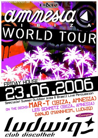 World of Amnesia tour 06 Werbeplakat
