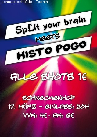 SpLit/Histo - Fete Werbeplakat