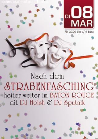After Faschingsparty Werbeplakat