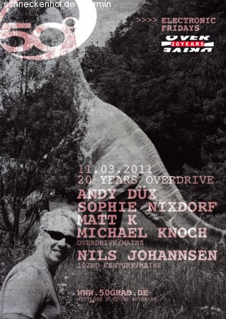 Overdrive Clubtour Werbeplakat