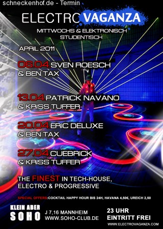 Electrovaganza Oster Special Werbeplakat
