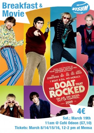 VISUM Breakfast & Movie Werbeplakat