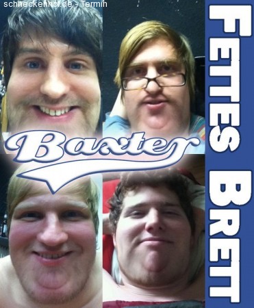 Baxter live im Cafe Central Werbeplakat