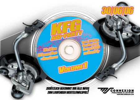 KFG Abiparty Vol.1 Werbeplakat