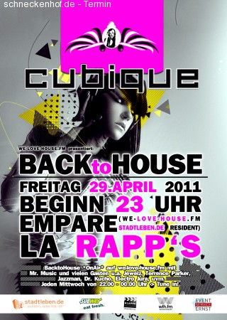 Back to House Werbeplakat