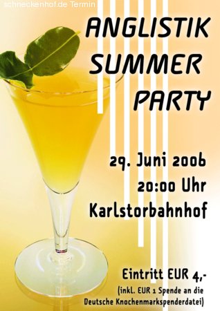 Party Werbeplakat