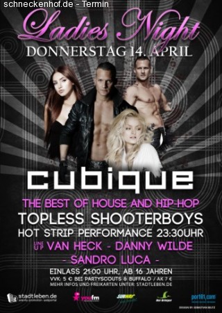 Ladies Night Werbeplakat