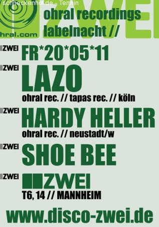 Stereo621 pres. Ohral Rec. Werbeplakat