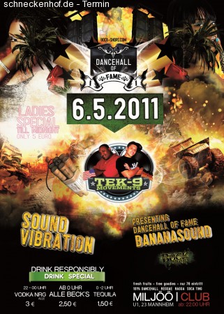 Dancehall of Fame Werbeplakat
