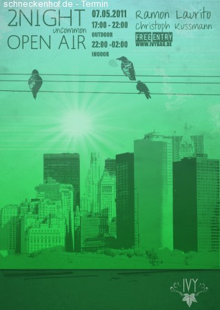 2Night Uncommon Open Air Werbeplakat