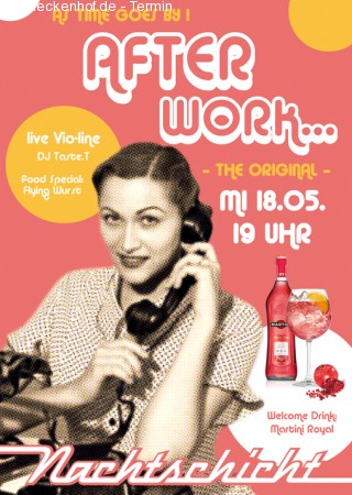 After Work - the Original Werbeplakat