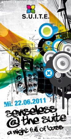 Senseless/A Night Full Of Bass Werbeplakat