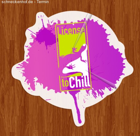 License to chill Werbeplakat