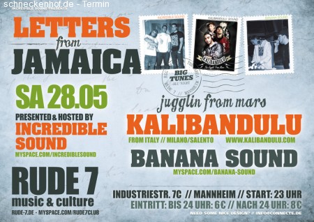 Letters from Jamaica Werbeplakat