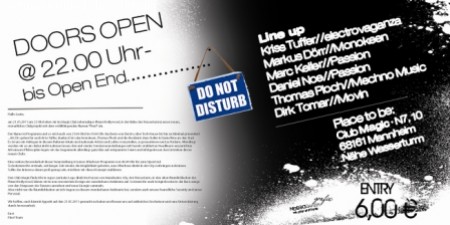 Magic Club&Base Werbeplakat