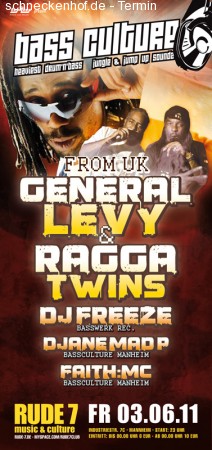 Bass Culture Werbeplakat