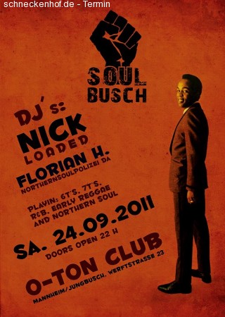 Soulbusch Mannheim Werbeplakat