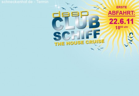 deep Clubschiff 2011 Werbeplakat